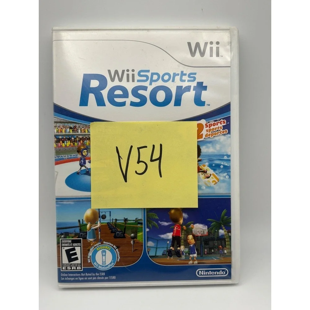 Wii Sports Resort Nintendo Wii Game CIB Manual 12 Sports RVL-RZTE-USA